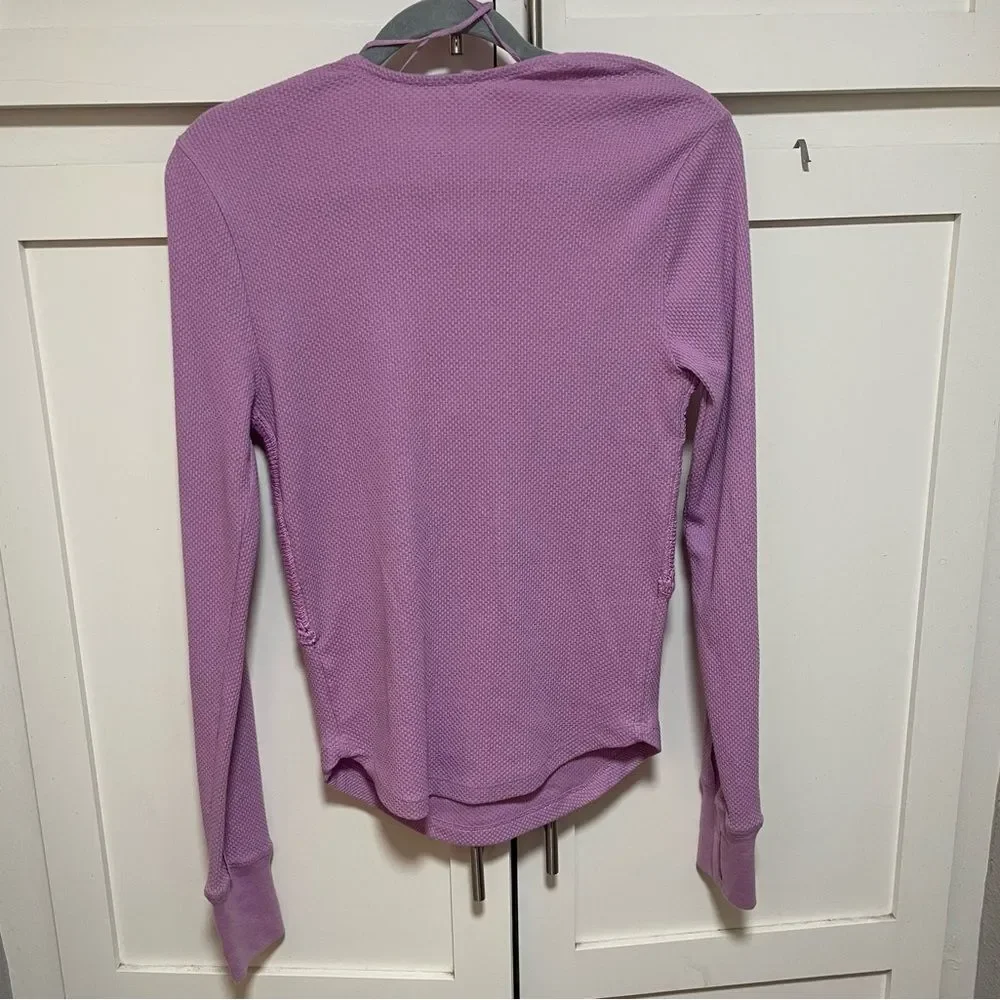 Free people Butterfly Dreams Top purple sz M NWT